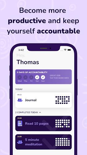 Habit Tracker - Proddy Capture d'écran 2