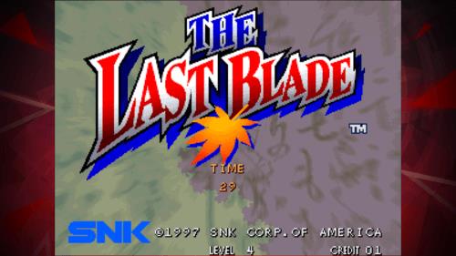 THE LAST BLADE ACA NEOGEO 스크린샷 1