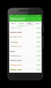 Custom Font Installer For MIUI 스크린샷 1