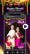 Diwali Video Maker 2023 スクリーンショット 1