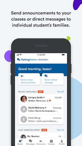 TEACHERS | TalkingPoints Screenshot 1
