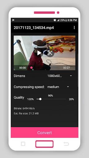 Smart Video Compressor resizer (MOD) Captura de pantalla 2