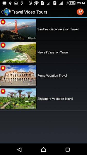 Travel Video Tours Screenshot 3