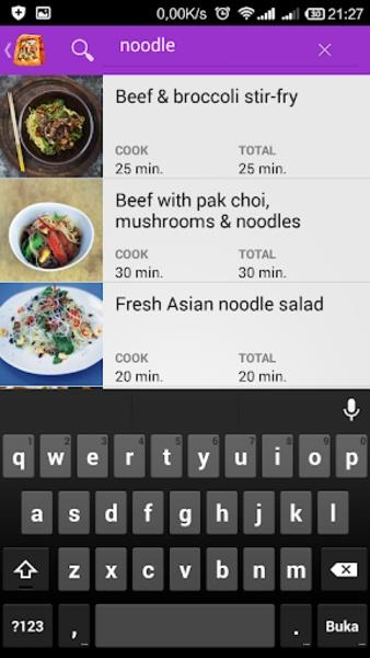 Asian Recipes Screenshot 3