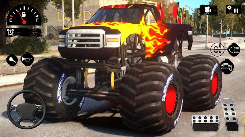 Hillock Monster Truck Driving Screenshot 2