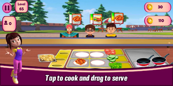 Rudra Cooking Restaurant Game स्क्रीनशॉट 3