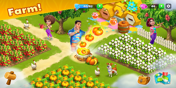 Bermuda Adventures Farm Spiele Screenshot 3