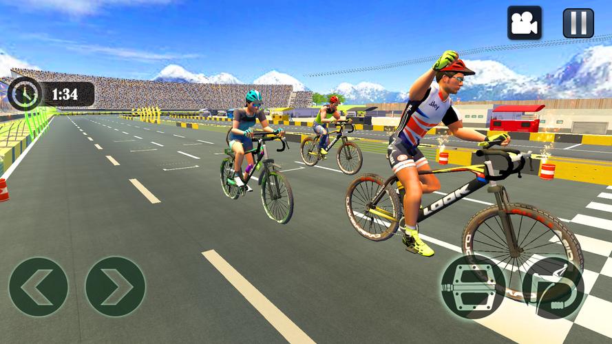 Cycle Race Game Cycle Stunt Captura de pantalla 4