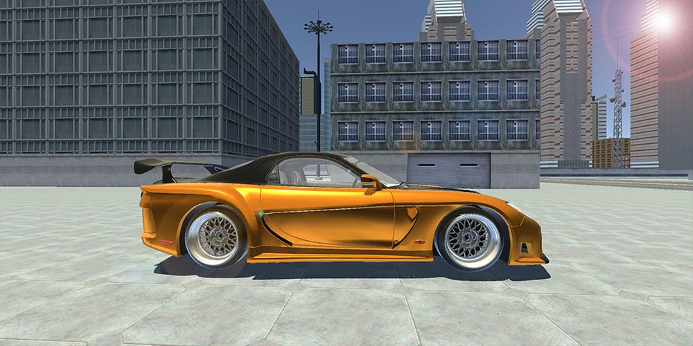 RX-7 VeilSide Drift Simulator Screenshot 3