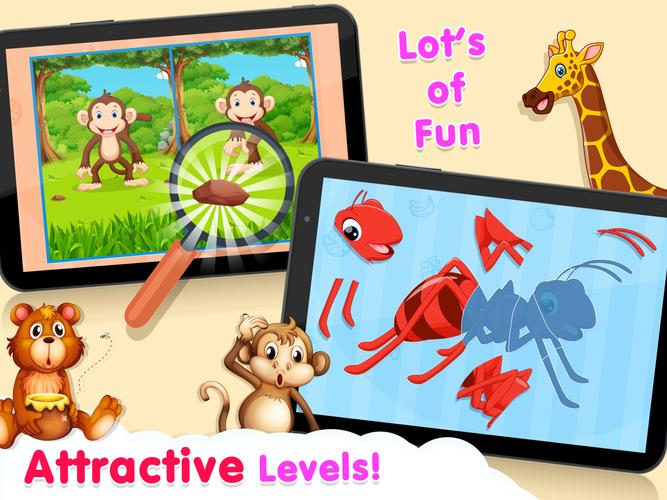 ABC Animal Games - Kids Games Captura de pantalla 1