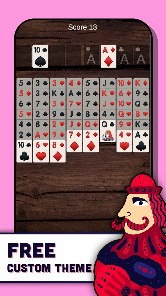 FreeCell Solitaire - Card应用截图第1张