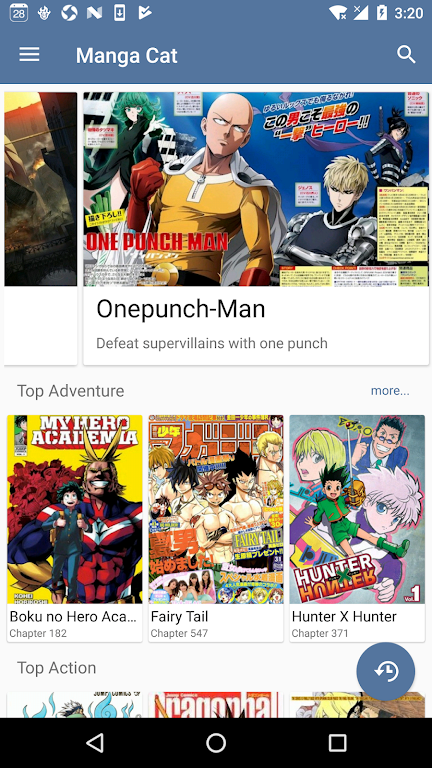 Manga Cat — Best manga & comic reader Скриншот 1