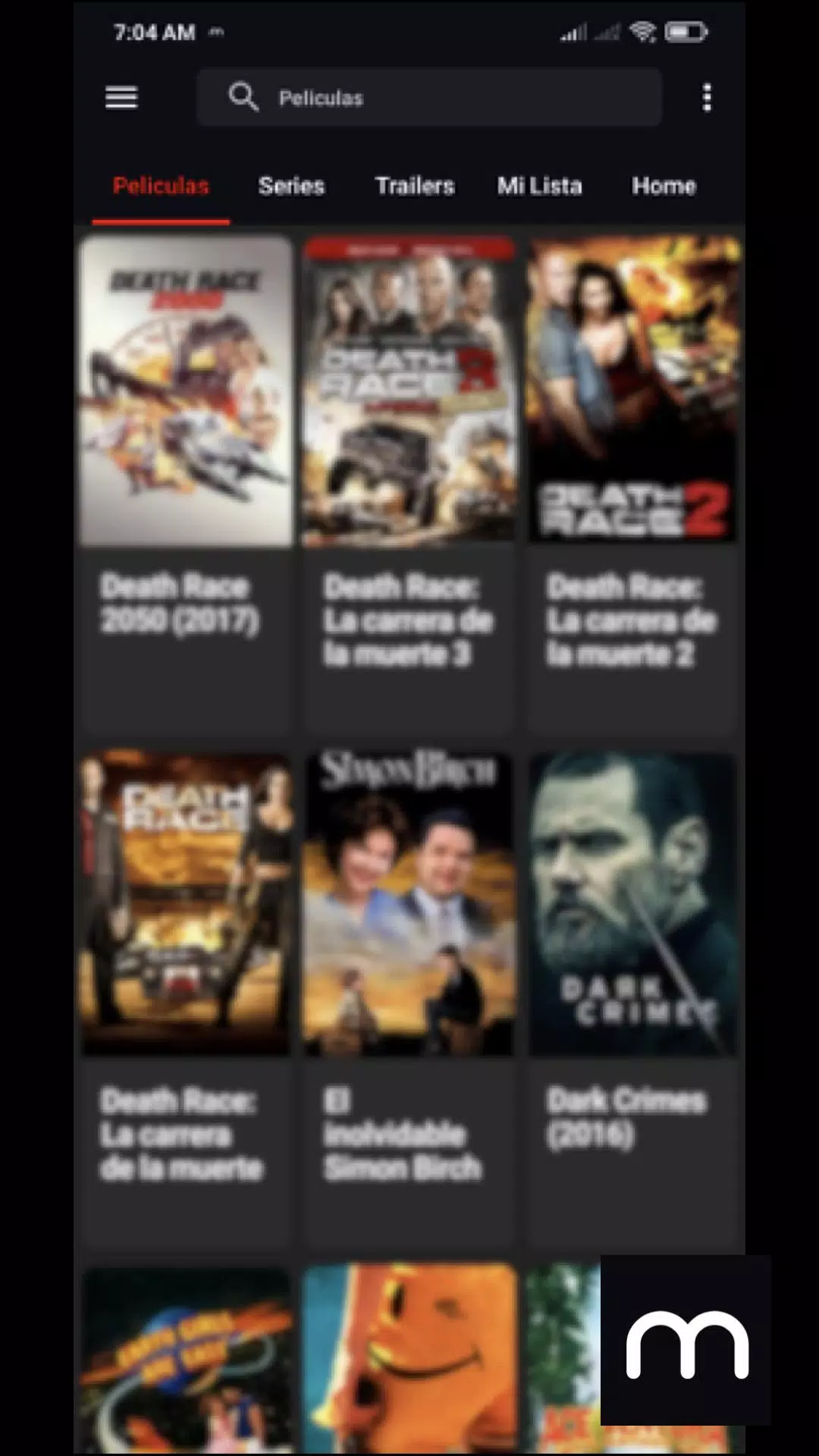 Movidy: Peliculas y Series Gratis Screenshot 2
