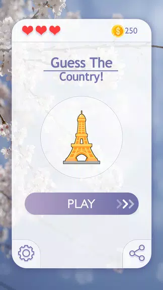 Guess The Country : Quiz Game स्क्रीनशॉट 2