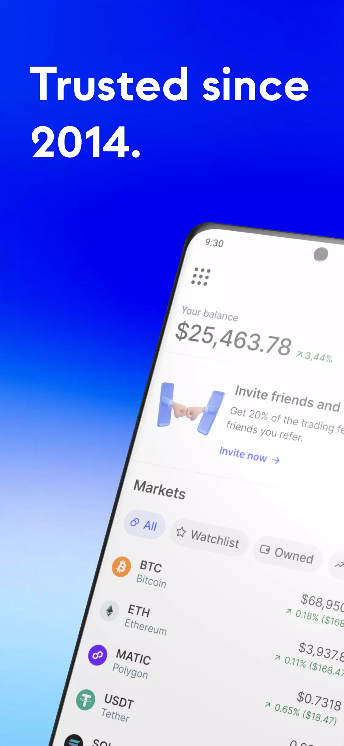 Coinhako: Buy Bitcoin & Crypto应用截图第1张