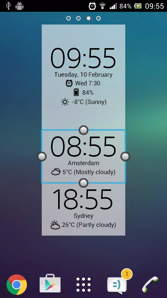 Digital Clock & Weather Widget应用截图第4张