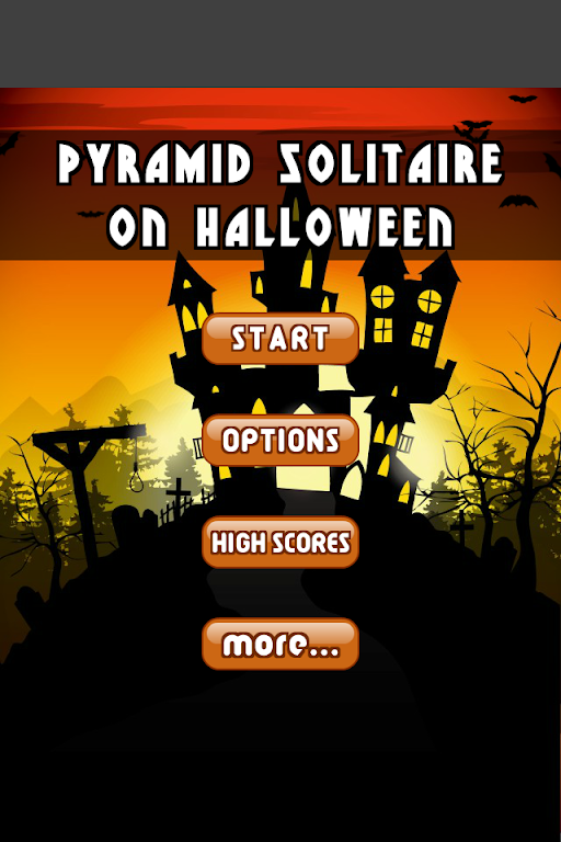 Pyramid Solitaire on Halloween应用截图第1张