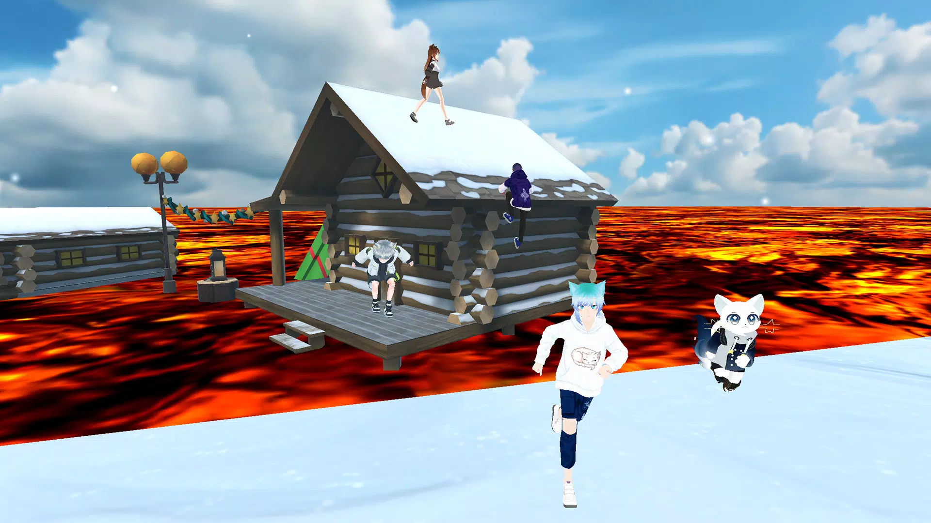 The floor is lava Screenshot 2