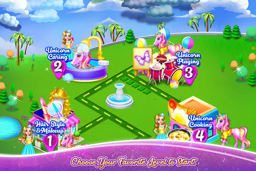 My Unicorn Beauty Salon Captura de tela 2