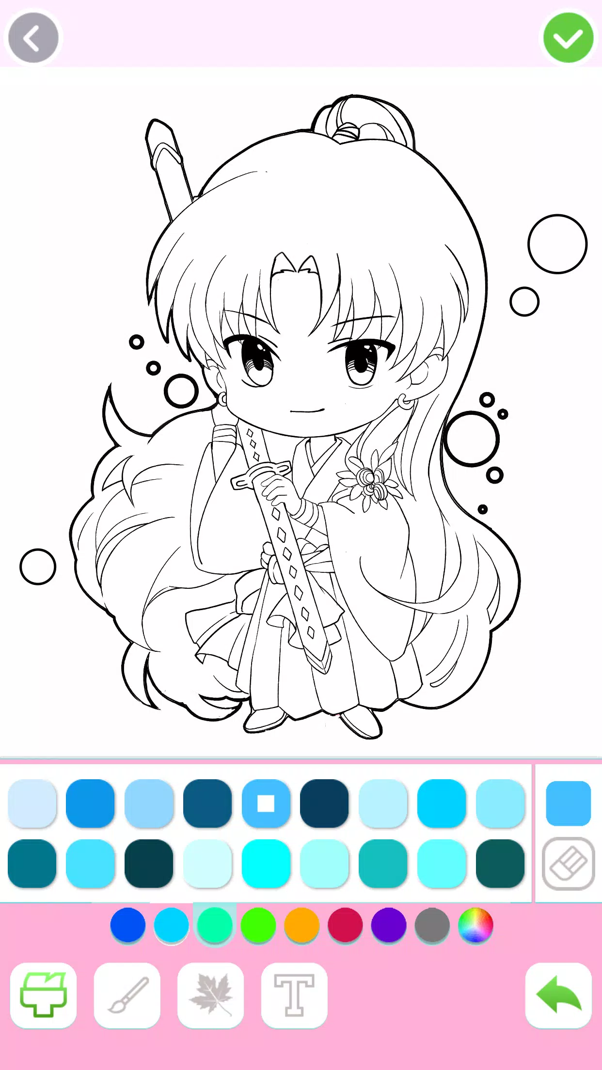 Cute Drawing : Anime Color Fan应用截图第3张