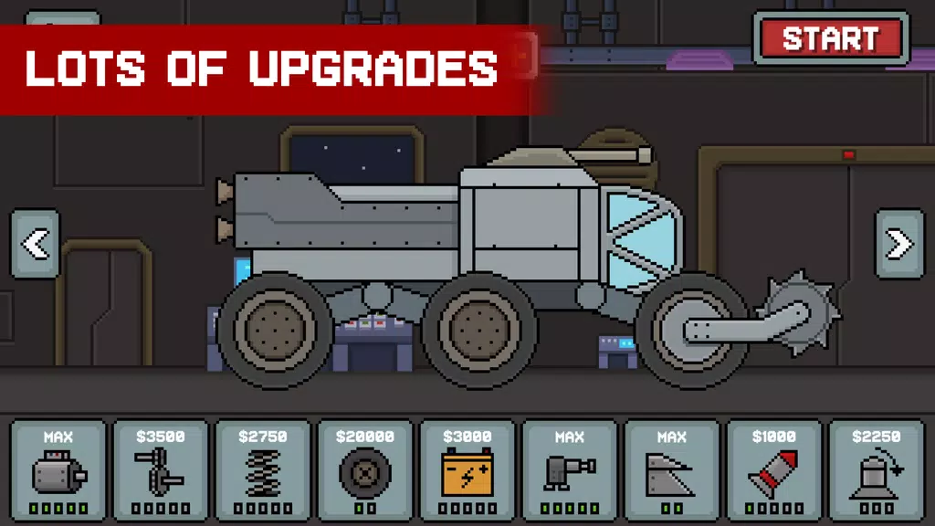 Death Rover: Space Zombie Race應用截圖第1張