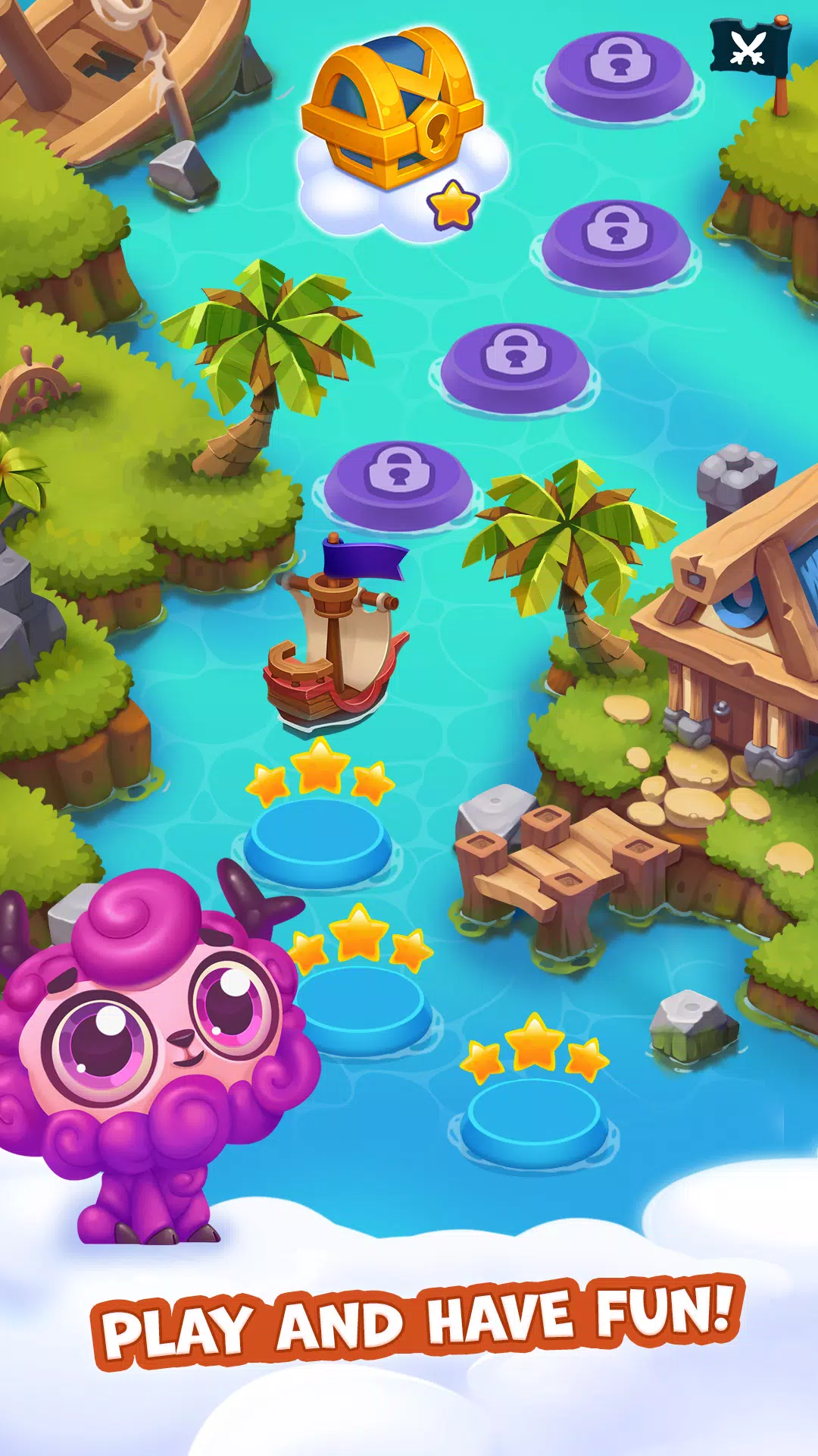 Pirate Treasures 스크린샷 1