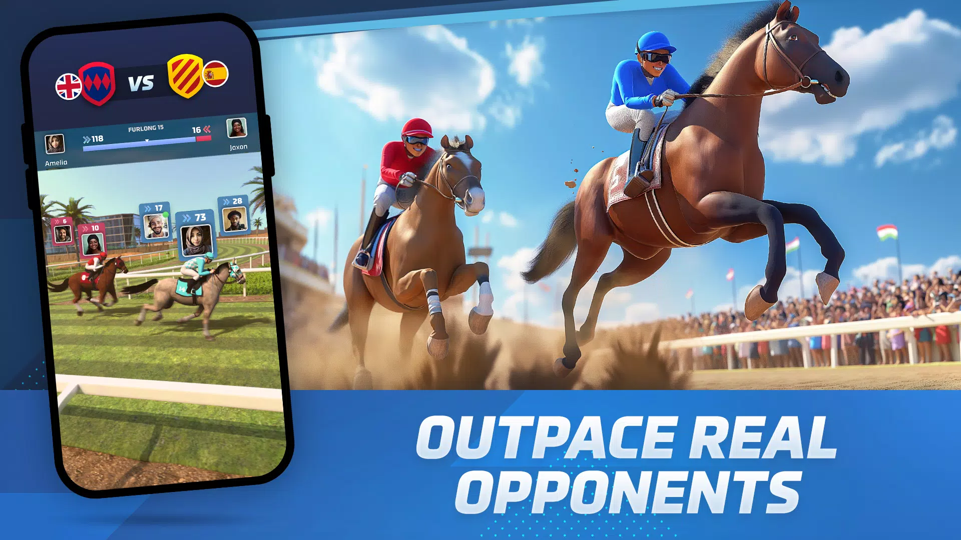 Horse Racing Rivals Captura de tela 3