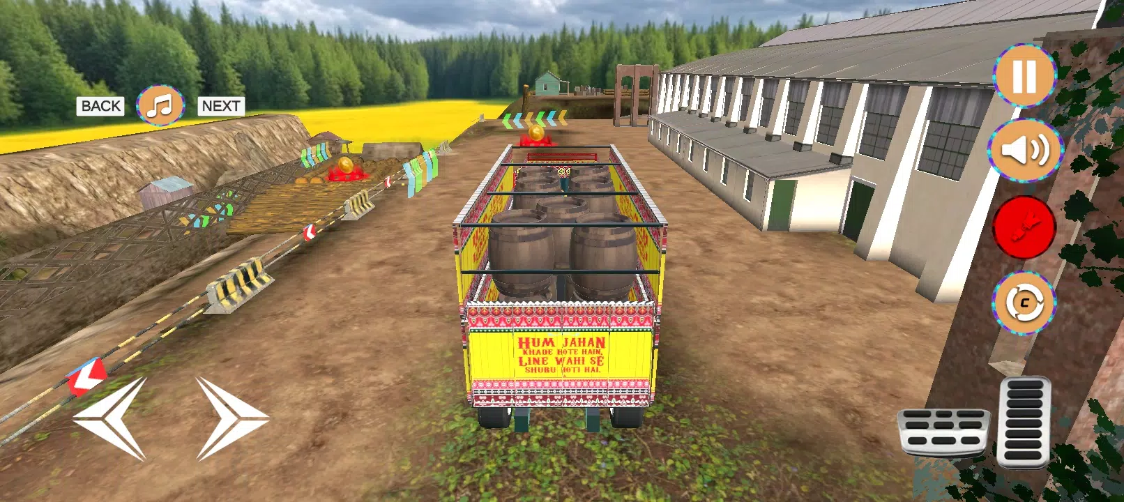 Hill Truck Simulator Games 3d Captura de tela 1