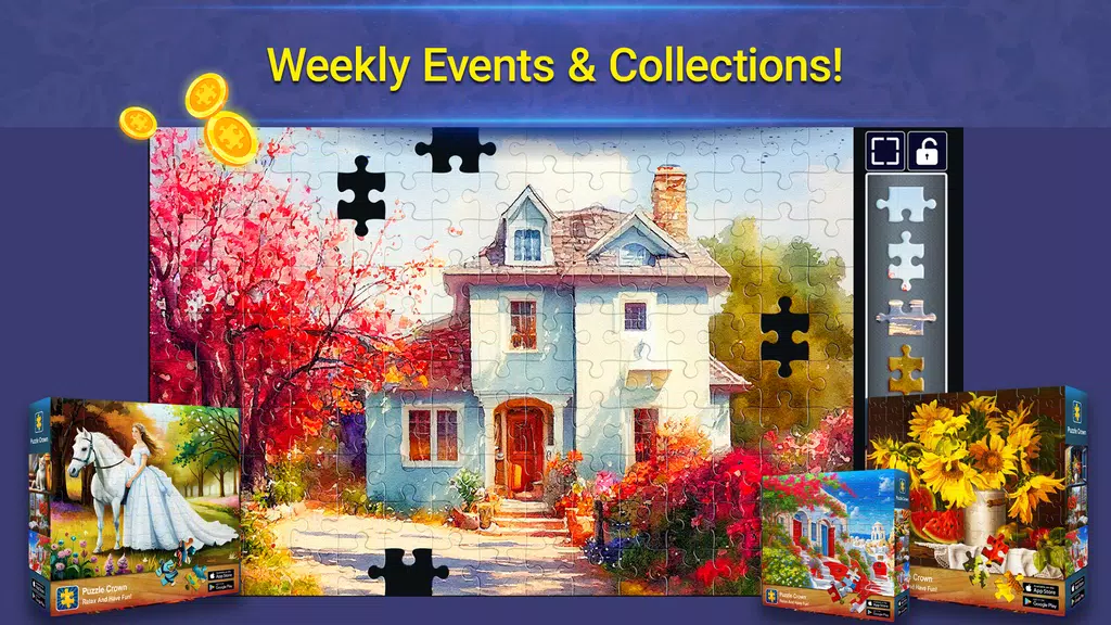 Jigsaw Puzzles Crown: HD Games स्क्रीनशॉट 3