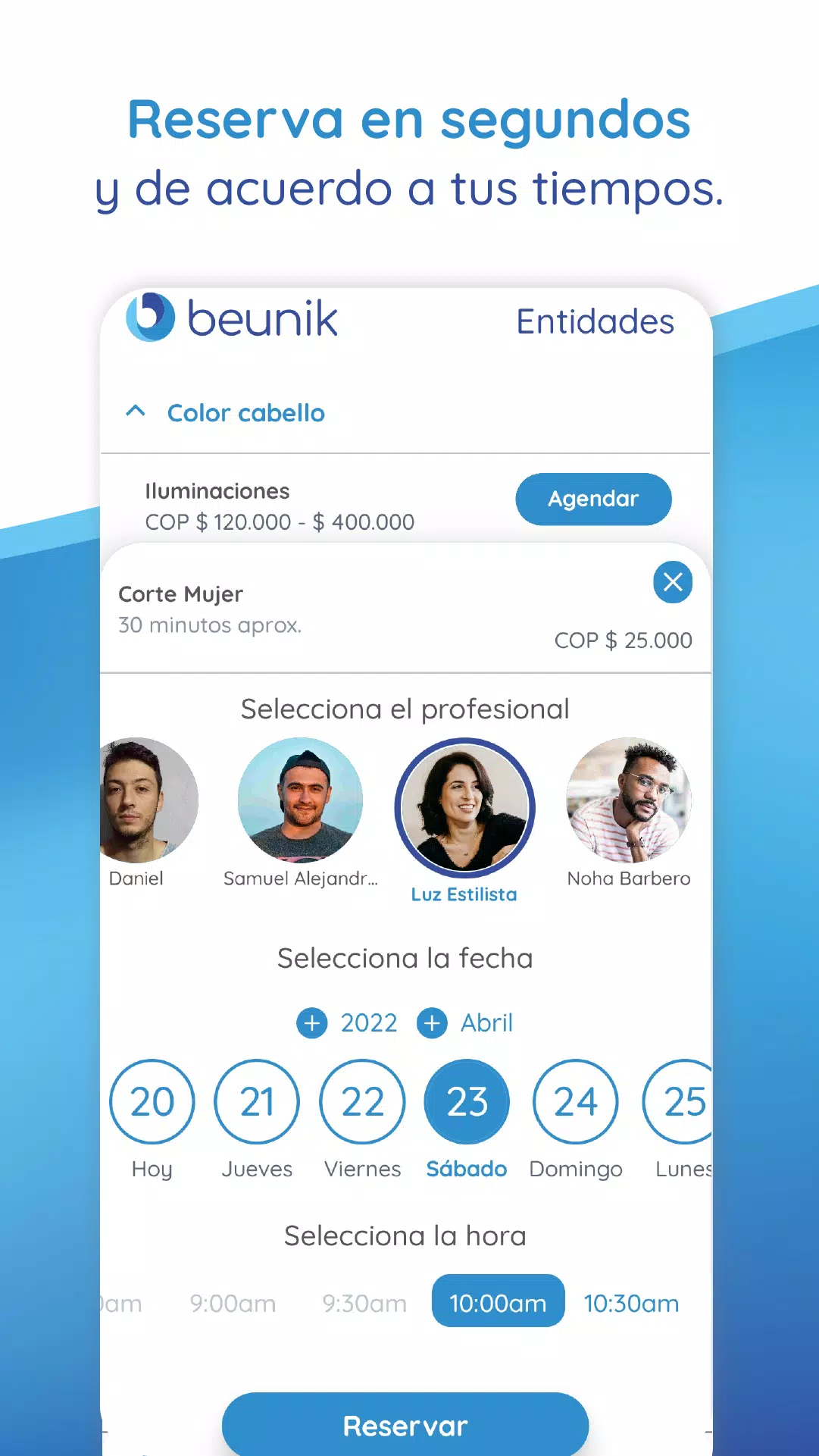 Beunik: Reservas en belleza應用截圖第3張