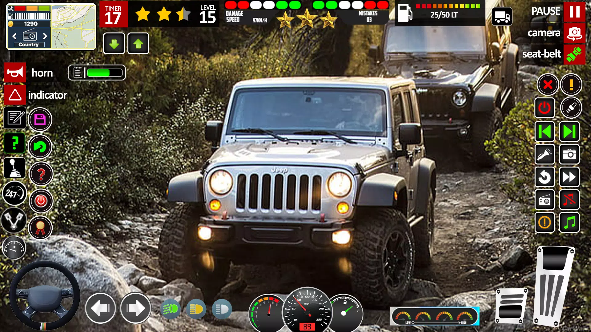 Jeep Driving Game 3d Simulator應用截圖第2張