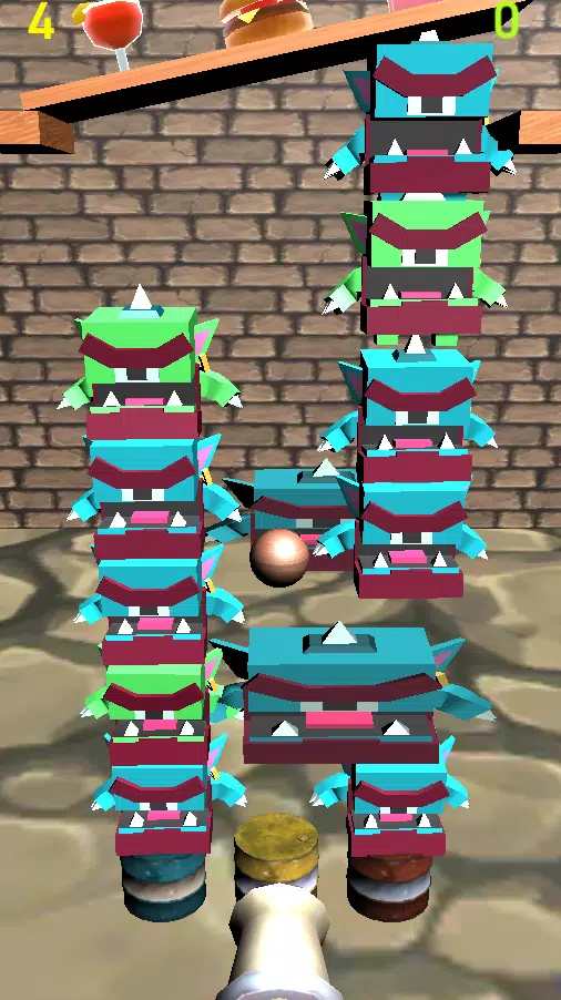 Knock Down Monster 스크린샷 4