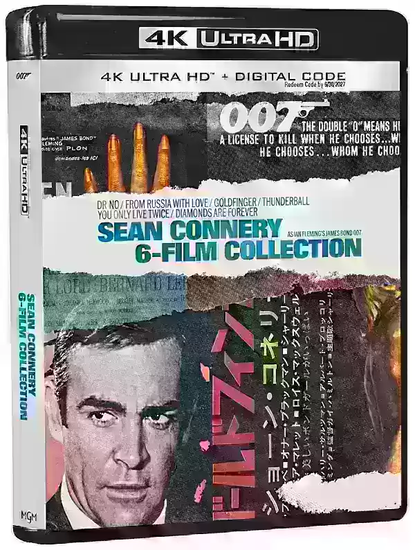 007: James Bond - Sean Connery 6-Film Collection 4K UHD