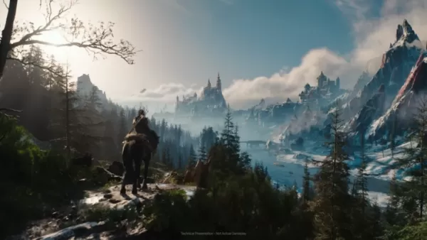 Witcher UE5 Demo Running on Base PS5 Hardware