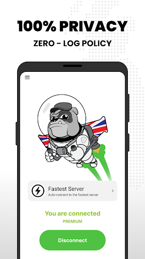 Bulldog VPN - Unlimited VPN Captura de tela 4