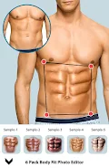 Man Fit Body Photo Editor: Abs應用截圖第4張