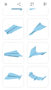 Origami Flying Paper Airplanes Captura de pantalla 1