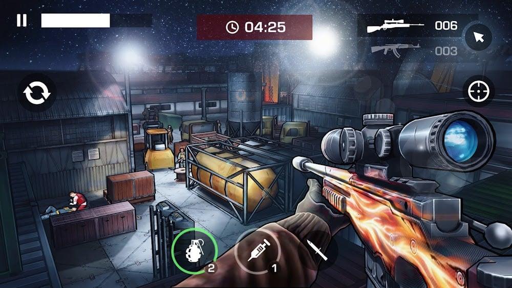 Gun Shooting Games Offline FPS स्क्रीनशॉट 2