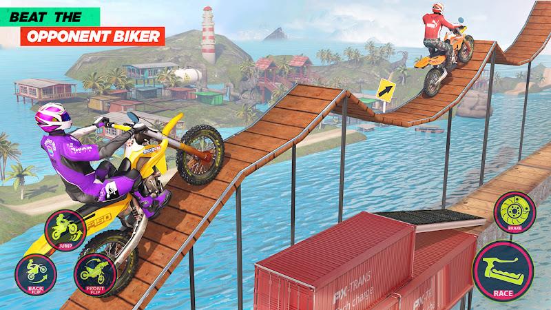 Bike Race 3D: Bike Stunt Games スクリーンショット 2