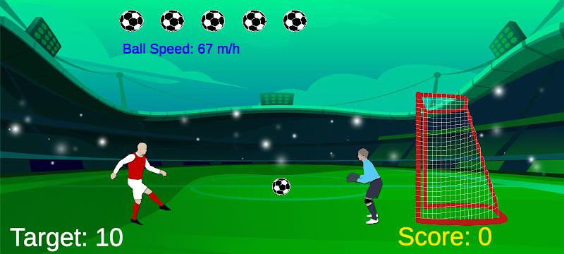 Goalkeeper Training Game Captura de pantalla 4