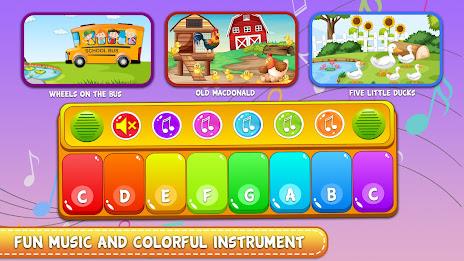 Piano Game: Kids Music Game Captura de pantalla 1