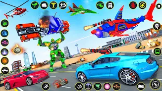 US Shark Robot Transform Games スクリーンショット 2