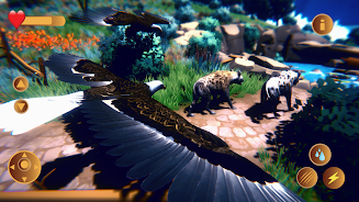 Eagle Simulator 3D Falcon Bird Capture d'écran 1