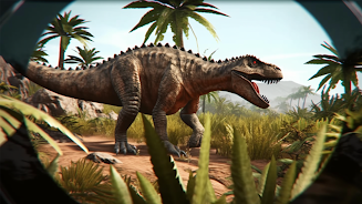 Angry Dinosaur Shooting Game Captura de tela 2