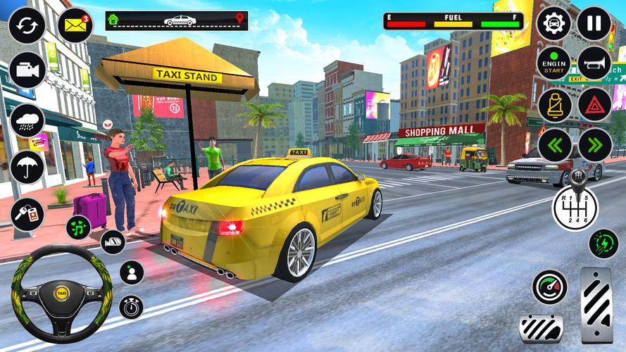 US Taxi Car Parking Simulator應用截圖第4張