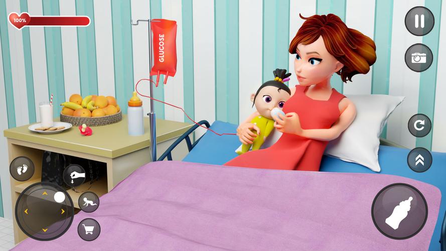 Single Mom Virtual Mother Sim應用截圖第1張