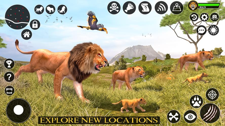 Ultimate Lion Simulator Game應用截圖第2張