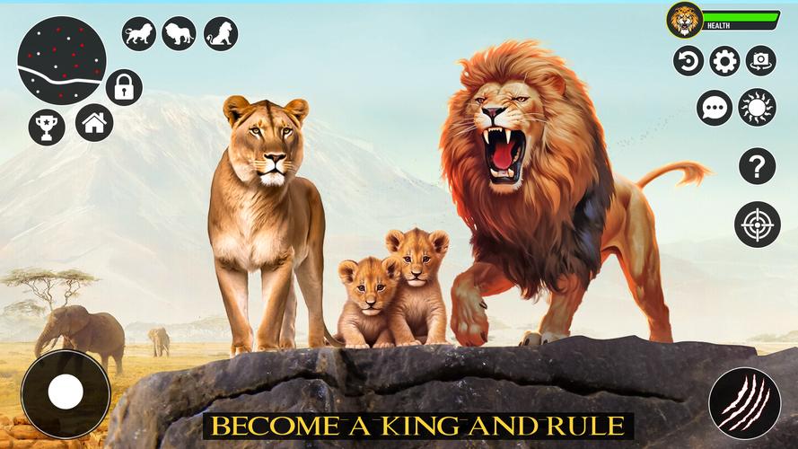 Ultimate Lion Simulator Game應用截圖第3張