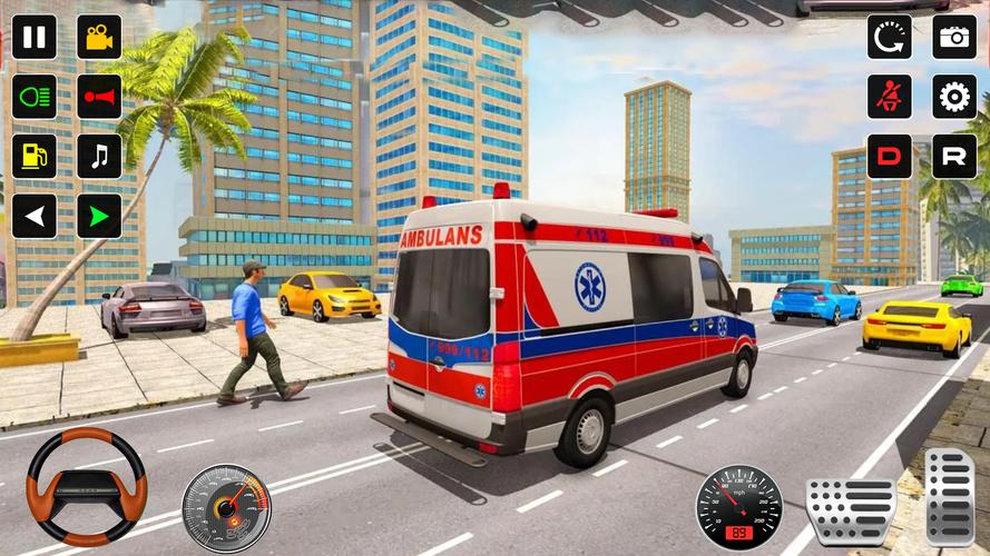 Police Rescue Ambulance Games Screenshot 3