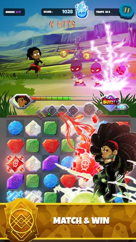 Aurion KGF: Match 3 RPG应用截图第1张